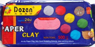 

BestUBuy Dozen Paper Clay- pink color