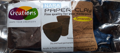 BestUBuy Nara Creations Paper clay - Teracotta