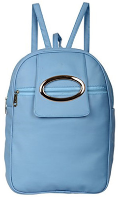 

MultiZone Trendy Pastel Oval College Office Bag 7 L Backpack(Blue)