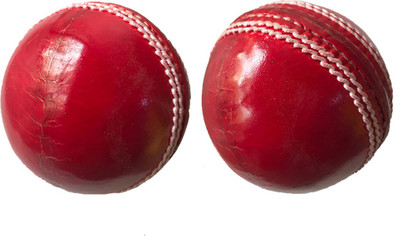 

BUY INDIAN MADE CRICKITERS FAVOURUTE 4 PIECE Cricket Leather Ball(Pack of 2, Red)