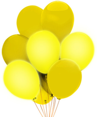 

Funcart Printed FC_LEDBLN03 Balloon(Yellow, Pack of 5)
