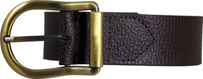 

Honey Badger Men & Women Casual Brown Genuine Leather Belt