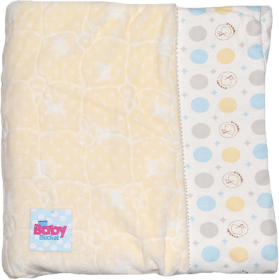 

Baby Bucket Printed  Blanket(Cotton, Yellow