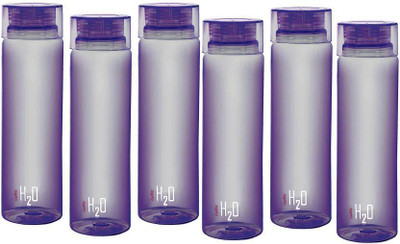 13 Off On Cello H2o Unbreakable Water Bottle 1000 Ml Bottle Pack Of 6 Purple Plastic On Flipkart Paisawapas Com
