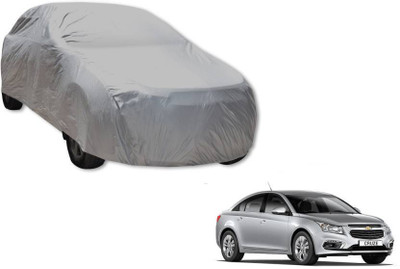 Trimanav Car Cover For Chevrolet Cruze (Without Mirror Pockets)(Silver)