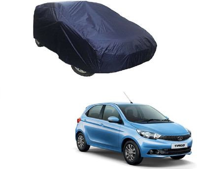 Furious3D Car Cover For Tata Tiago (Without Mirror Pockets)(Blue)