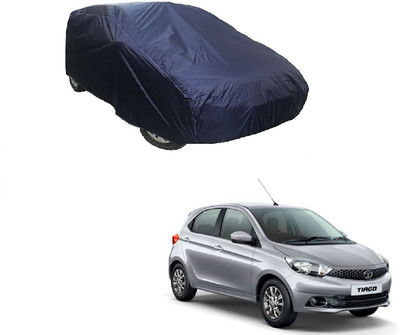 Furious3D Car Cover For Tata Tiago (Without Mirror Pockets)(Blue)