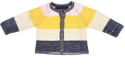 

Allen Solly Baby Girls Button Self Design Cardigan, Multi