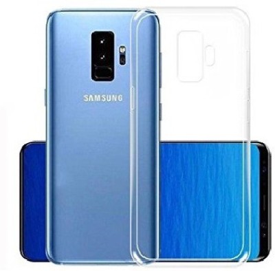 DSCASE Back Cover for Samsung Galaxy S9 Plus(Transparent, Shock Proof, Silicon, Pack of: 1)
