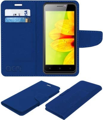 ACM Flip Cover for Swipe Konnect Pro(Blue, Cases with Holder, Pack of: 1)