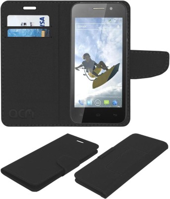 ACM Flip Cover for Lava Xolo Q800 X-Edition(Black, Cases with Holder, Pack of: 1)