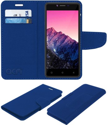 ACM Flip Cover for Swipe Konnect Star(Blue, Cases with Holder, Pack of: 1)