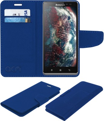 ACM Flip Cover for Lenovo Vibe Z K910l(Blue, Cases with Holder, Pack of: 1)