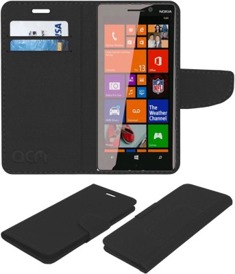 ACM Flip Cover for Microsoft Nokia Lumia 930(Black, Cases with Holder, Pack of: 1)