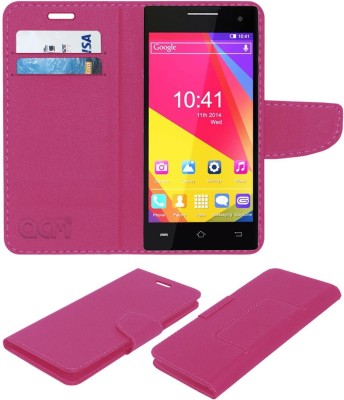 ACM Flip Cover for Try Good One Honor U9(Pink, Cases with Holder, Pack of: 1)