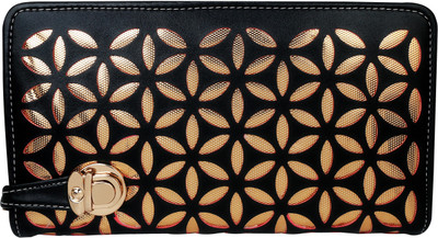tycos Casual Black Clutch