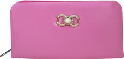 

Howdy Casual Pink Clutch