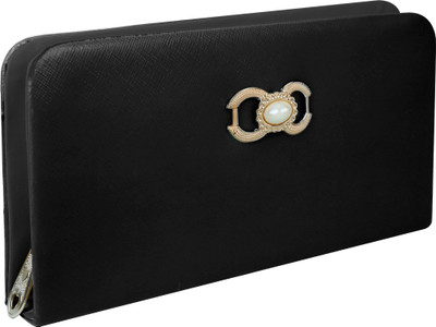 

Crude Casual Black Clutch