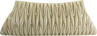

Everglitz Party Beige Clutch