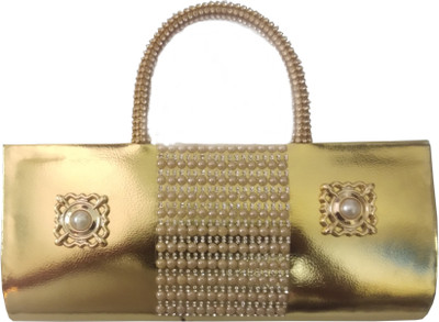 

mselactos Casual Gold Clutch