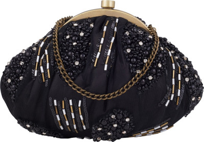 

TARUSA Casual Black Clutch