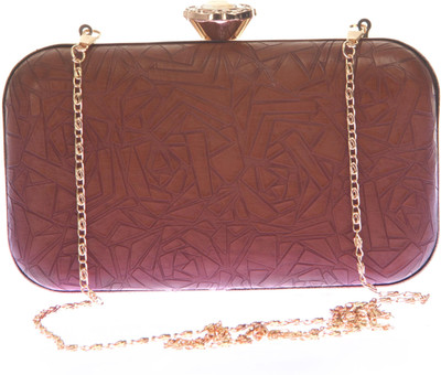 

Aliado Casual Brown Clutch