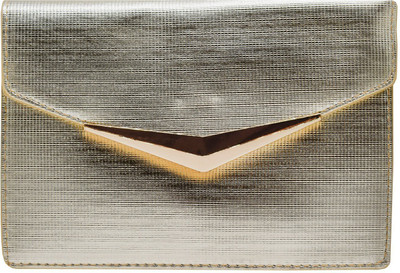 

Bagaholics Party Gold Clutch