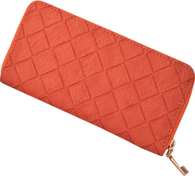

ZELP Casual Orange Clutch