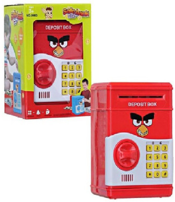 

Bubble Hut Angry Bird ATM Coin Bank (Red) Coin Bank(Red)