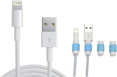 rdy combo cable with protector-101 USB Cable(White)