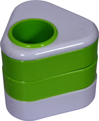 

Sigaram 4 Compartments Plastic Pen Stand(Multicolor)