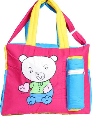 

Goodluck New Born Baby Cotton Multipurpose Mother Bag/Diaper Bag New Born Baby Mother/ Diaper Bag(Multicolor)