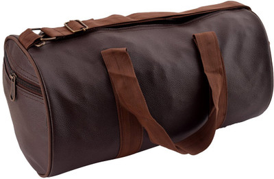 

Trend Shoe Pocket Brown Gym Bag(Brown)
