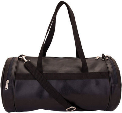 

Trend Shoe Pocket Black Gym Bag(Black)