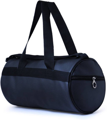 

Trend Shoe Pocket Black Gym Bag(Black)