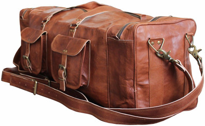 

Handcrafted exports 28 inch/71 cm Travel Duffel Bag Travel Duffel Bag(Brown)