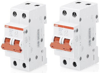

ABB ISOLATOR SHD202/40 ( PACK OF 2 ) SHD202/40 ( PACK OF 2 ) MCB(2)