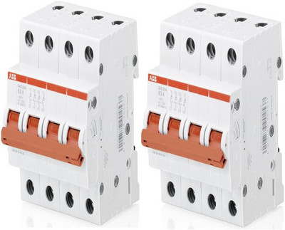 

ABB ISOLATOR SHD204/63 ( PACK OF 2 ) SHD204/63 ( PACK OF 2 ) MCB(4)