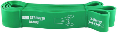 

A-TAPE Exercise Heavy Resistance Super Loop Band Aerobic & Cardio, 41 inch long (Green, 82 inch Diameter) Resistance Band(Green, Pack of 1)