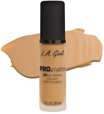 

L.A. Girl HD PRO.Matte Foundation- Foundation(Natural, 30 ml)