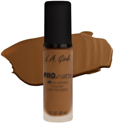 

L.A. Girl HD PRO.Matte Foundation- Foundation(Nutmeg, 30 ml)