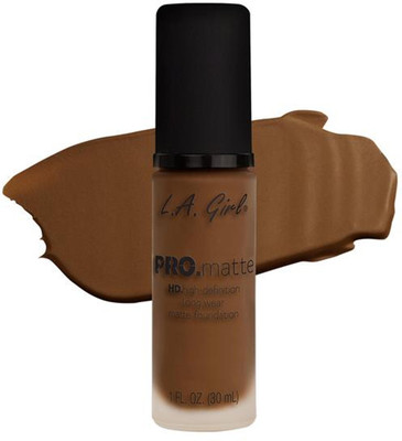 

L.A. Girl HD PRO.Matte Foundation- Foundation(Cappuccino, 30 ml)