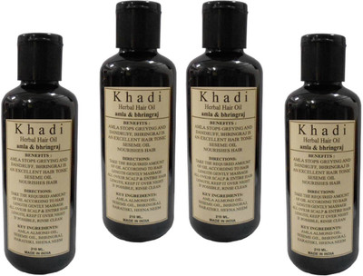 

Khadi Herbal AMLA & BHRINGRAJ HAIR OIL Hair Oil(840 ml)