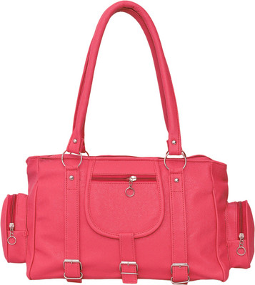 F&D Women Pink Shoulder Bag