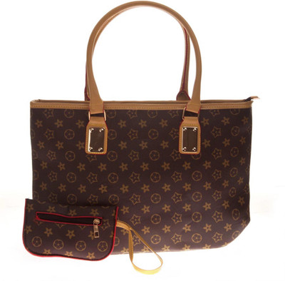 

Aliado Hand-held Bag(Brown)