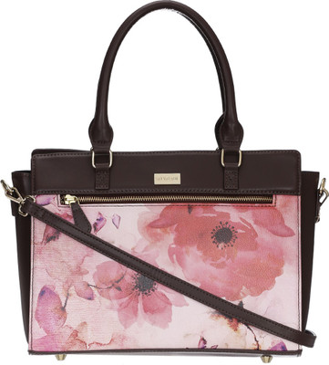 

Satya Paul Shoulder Bag(Brown, Pink)