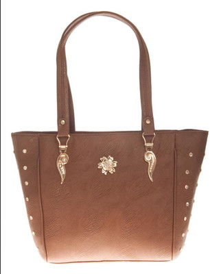 

Aliado Hand-held Bag(Brown)