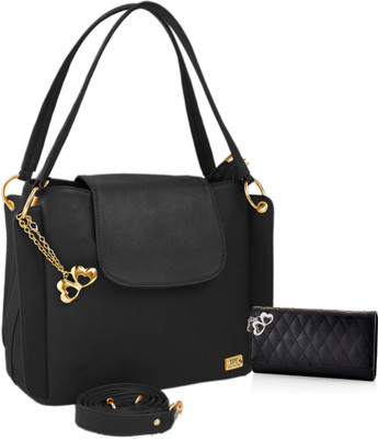 

I Define You Hand-held Bag(Black)