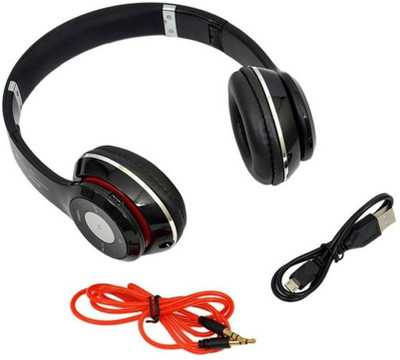 

BJA StylishS460Hdphone069 Smart Headphones(Wireless), Black