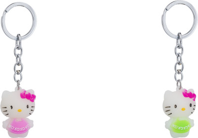 

Shubheksha Kitty cartoon Pair of 2 Key Chain